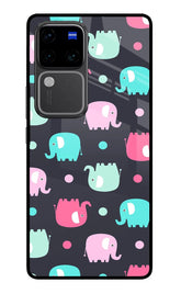 Elephants Vivo V30 Pro 5G Back Cover
